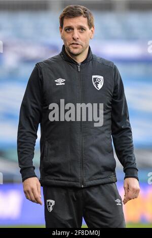 Huddersfield, Royaume-Uni. 23 mars 2021. Jonathan Woodgate directeur de l'AFC Bournemouth à Huddersfield, Royaume-Uni, le 3/23/2021. (Photo de Dean Williams/News Images/Sipa USA) crédit: SIPA USA/Alay Live News Banque D'Images