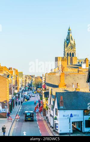 CHESTER, ROYAUME-UNI, 7 AVRIL 2017 : Skyline of Chester, Angleterre Banque D'Images