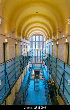 LINCOLN, ROYAUME-UNI, 10 AVRIL 2017 : intérieur du château de lincoln utilisé comme prison, Angleterre Banque D'Images