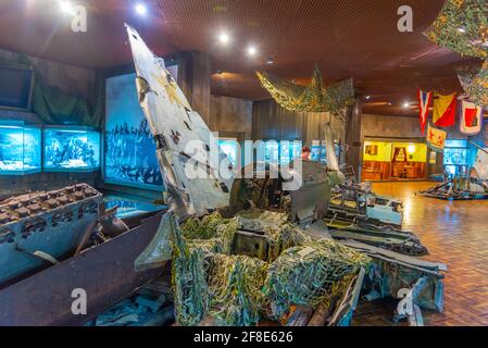 KIEV, UKRAINE, 29 AOÛT 2019 : intérieur du Musée d'Etat ukrainien de la Grande Guerre patriotique à Kiev, Ukraine Banque D'Images