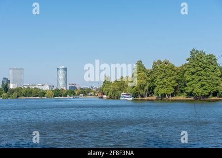 Parc Herastrau à Bucarest, Roumanie Banque D'Images