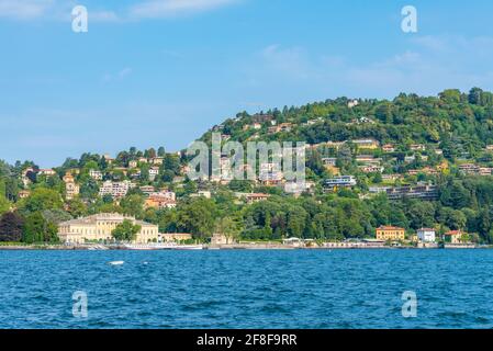 Villa Olmo situé sur la rive du Lago di Como in Italie Banque D'Images