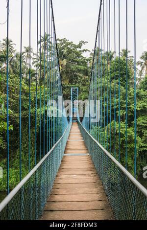 pont suspendu Banque D'Images