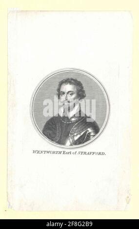 Wentworth, 1. Comte de Strafford, Thomas . Banque D'Images