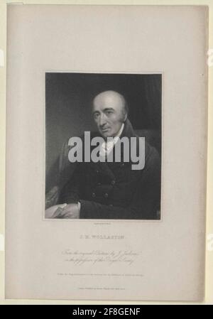 Wollaston, William Hyde. Banque D'Images