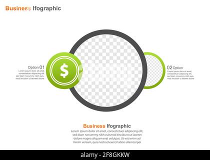 modèle de présentation commerciale. infographie vectorielle. parfait pour la présentation, la brochure, le marketing, la promotion, etc Banque D'Images