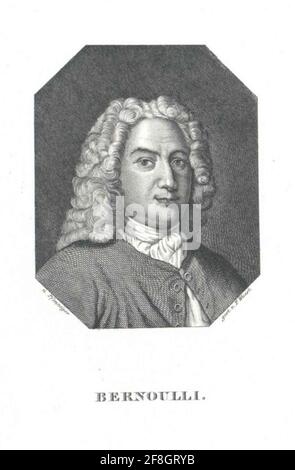 Bernoulli, Johann. Banque D'Images