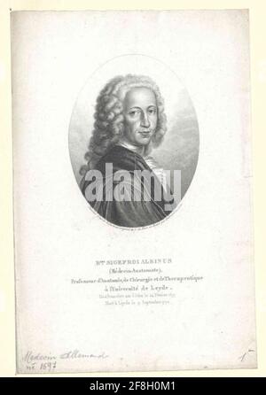 Albinus, Bernhard Siegfried Radiers: Tardieu, Ambroisy -Datter: 1803/1841 Banque D'Images