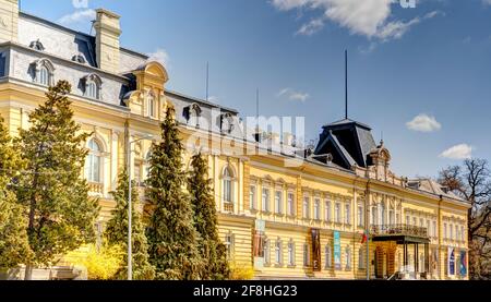 Sofia, Bulgarie - avril 2021 : Cityscape au printemps, HDR image Banque D'Images