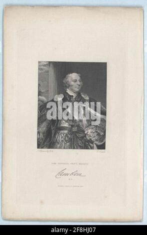 Pratt, 1. Marquess Camden, John Jeffreys . Banque D'Images