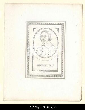 Richelieu, Armand Jean du Plessis, duc de. Banque D'Images