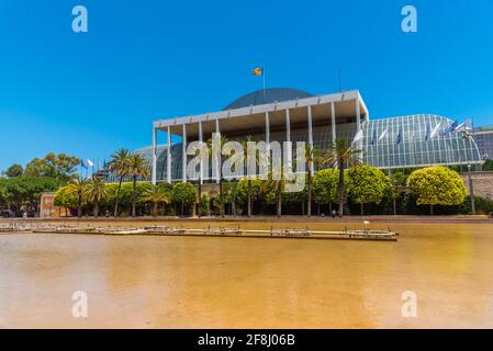 Salle de concert Palau de la Musica Valenciana à Valence, Espagne Banque D'Images