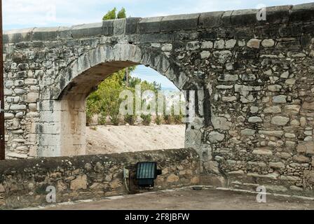 Ruines du château de Kolossi, Limassol, Chypre District Banque D'Images