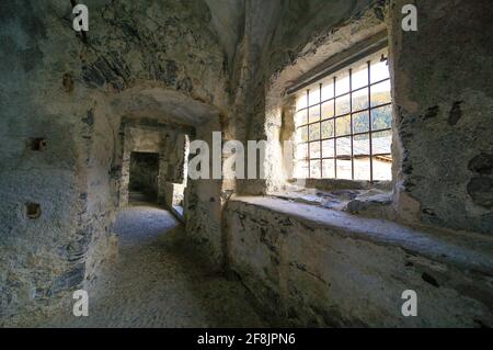 Fort d'Esseillon, haute-Savoie, France. Banque D'Images