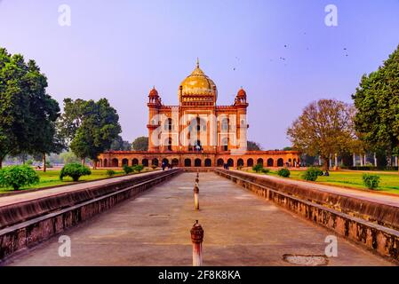 Tombe de Safdarjungs à Delhi. Banque D'Images