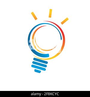 Icône d'ampoule dans un style tendance pour le site Web et l'application mobile. Ampoule vecteur icône symbole moderne et simple. Illustration vectorielle EPS.8 EPS.10 Illustration de Vecteur