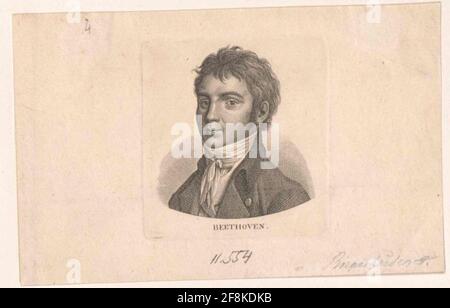Beethoven, Ludwig van Stecher: Riepenhausen, Ernst Ludwig Banque D'Images