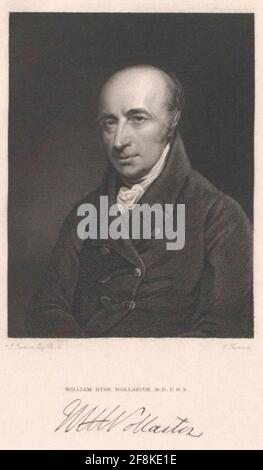 Wollaston, William Hyde. Banque D'Images