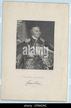 Pratt, 1. Marquess Camden, John Jeffreys . Banque D'Images