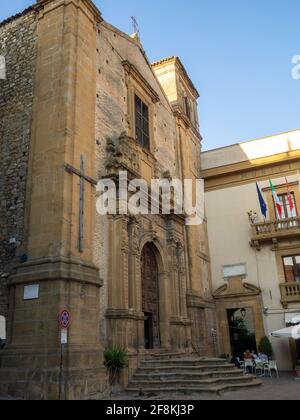 Piazza Armerina Chiesa di San Rocco Banque D'Images