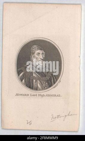 Howard, 1. Comte de Nottingham, Charles . Banque D'Images