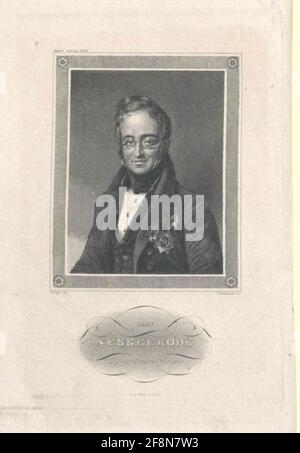 Nesselrode, Karl Robert Graf von. Banque D'Images