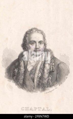 Chaptal, Jean-Antoine-Claude Comte. Banque D'Images