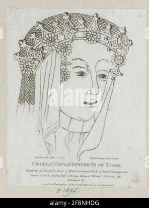 Neville, Lady Cecily . Banque D'Images