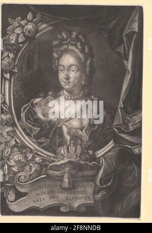 Wilhelmine Amalie, princesse de Braunschweig-Lüneburg 1701/1733 Banque D'Images