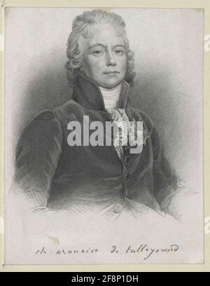 Talleyrand-Périgord, Charles Maurice Herzog . Banque D'Images