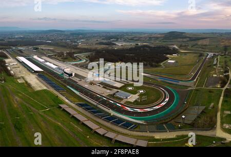 Hungaroring, circuit officiel forma 1 de la Hongrie à Mogyorod. De nombreux événements de sports automobiles sont organisés Banque D'Images