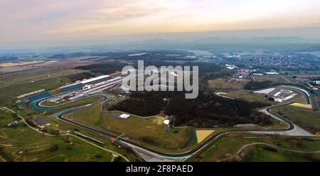 Hungaroring, circuit officiel forma 1 de la Hongrie à Mogyorod. De nombreux événements de sports automobiles sont organisés Banque D'Images