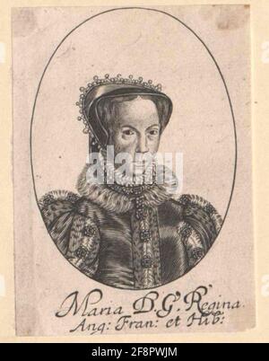 Maria Stuart, reine d'Écosse. Banque D'Images