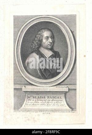 Pascal, Blaise. Banque D'Images