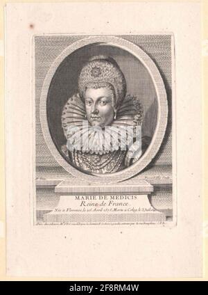 Maria de Medici, princesse de Toscane. Banque D'Images