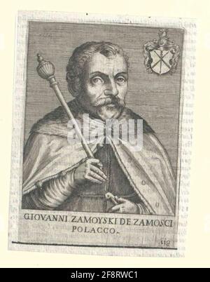 Zamoyski, Jan Savius . Banque D'Images
