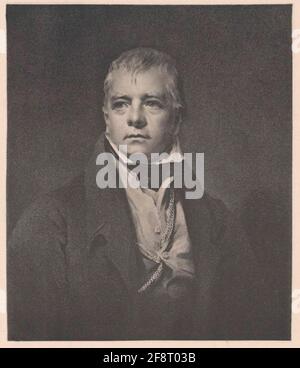 Scott, sir Walter . Banque D'Images