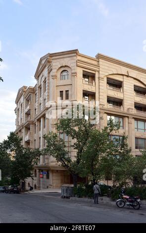 Téhéran, Iran. Appartements contemporains dans le nord de Téhéran Banque D'Images