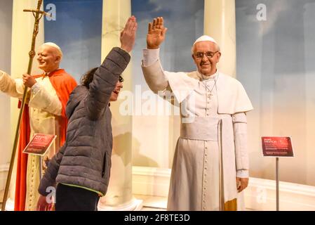 Musée de cire Madame Tussauds à New York, États-Unis Banque D'Images