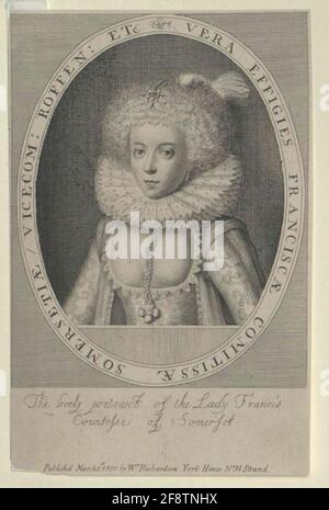 Howard, Lady Frances . Banque D'Images