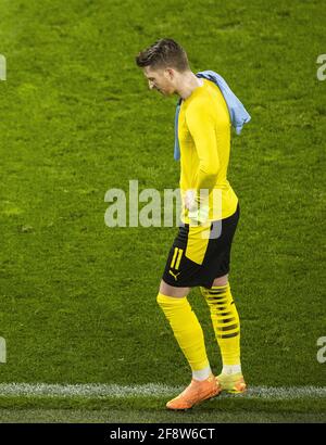 Marco Reus (BVB) Borussia Dortmund - Manchester City 14.04.2021, Fussball, Ligue des champions, 1. Bundesliga, saison 2020/21 Foto: Moritz Müller Copyr Banque D'Images