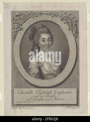 Medem, Elisa Comtesse Peintre: Darbes, Joseph Friedrich Augustteer: Bock, Christoph Wilhelm Banque D'Images