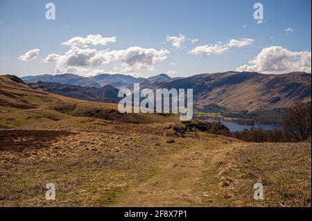 Promenades dans Derwent Warer Banque D'Images