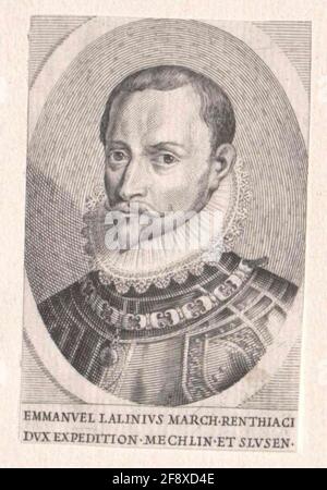 Lalaing, Marquis de Renty, Emanuel de. Banque D'Images