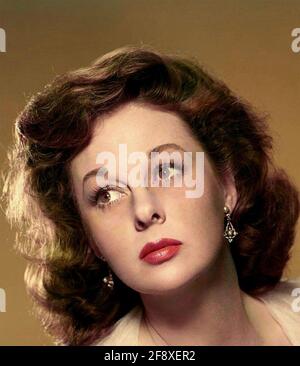 SUSAN HAYWARD (1917-1975) actrice américaine vers 1945 Banque D'Images