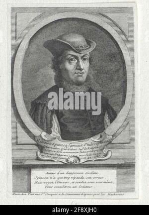 René I, duc d'Anjou, roi du Titular de Naples et de Jérusalem. Banque D'Images