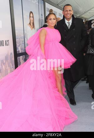 **PHOTO DE FICHIER** Jennifer Lopez et Alex Rodriguez auraient mettre fin à l'engagement. NEW YORK, NY - DÉCEMBRE 12 : Jennifer Lopez et Alex Rodriguez participent à la première mondiale pour « second Act » à Regal Union Square le 12 décembre 2018 à New York. Crédit : John Palmer/MediaPunch Banque D'Images