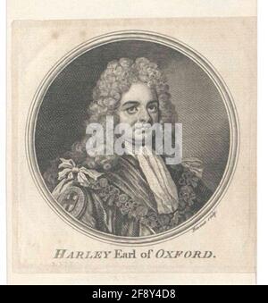 Harley, 1er comte d'Oxford et Mortimer, Robert . Banque D'Images