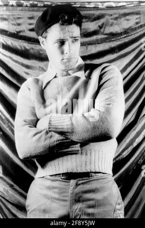 Marlon Brando. Portrait de l'acteur et réalisateur américain Marlon Brando Jr. (1924-2004) dans 'UNE Streetcar nommée Desire'. Photo de Carl van Vechten, 1948 Banque D'Images