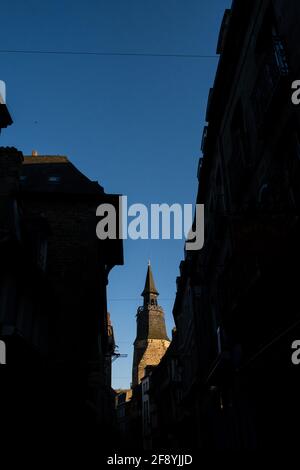 La vie quotidienne en Bretagne. Vie quotidienne en Bretagne. Banque D'Images